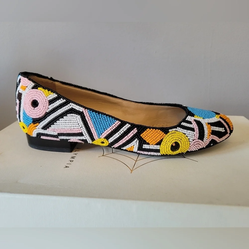 Charlotte Olympia Pick N Mix Jackie Loafers, VGUC, Size 5